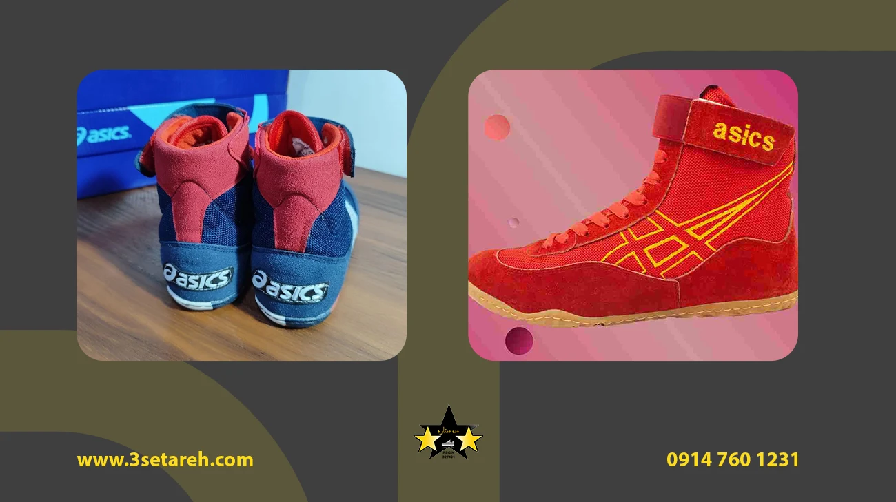 مزایای کفش کشتی اسیکس چسبی نسبت به سایر برندها