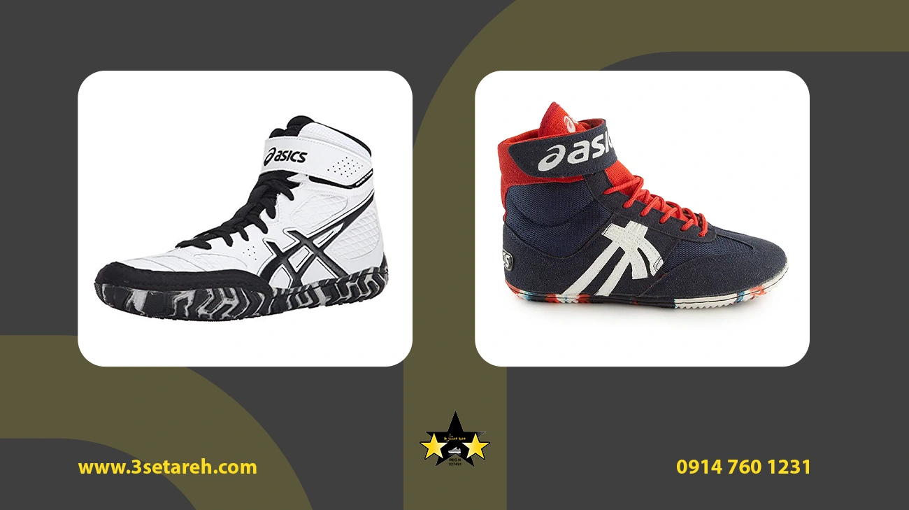 نکات مهم هنگام خرید کفش کشتی اسیکس چسبی